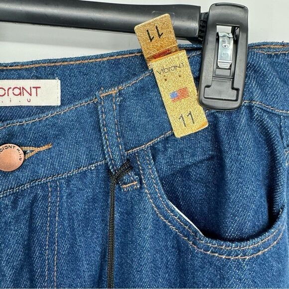 NWT Vibrant MIU Women Wide Leg Jeans Size 11(W29) - Picture 4 of 9